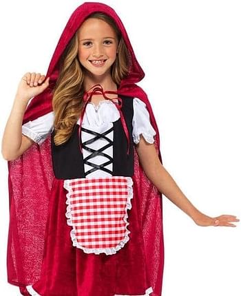 Mad Toys Red Riding Hood Kids Costumes Kids Costumes 83281 Small - Red