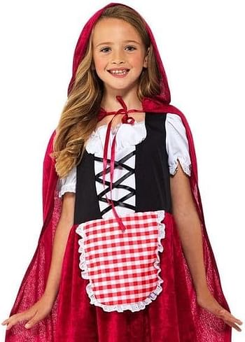 Mad Toys Red Riding Hood Kids Costumes Kids Costumes 83281 Small - Red