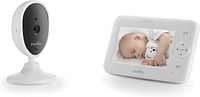 Nuvita Wireless Baby Monitor W Camera - White 3043
