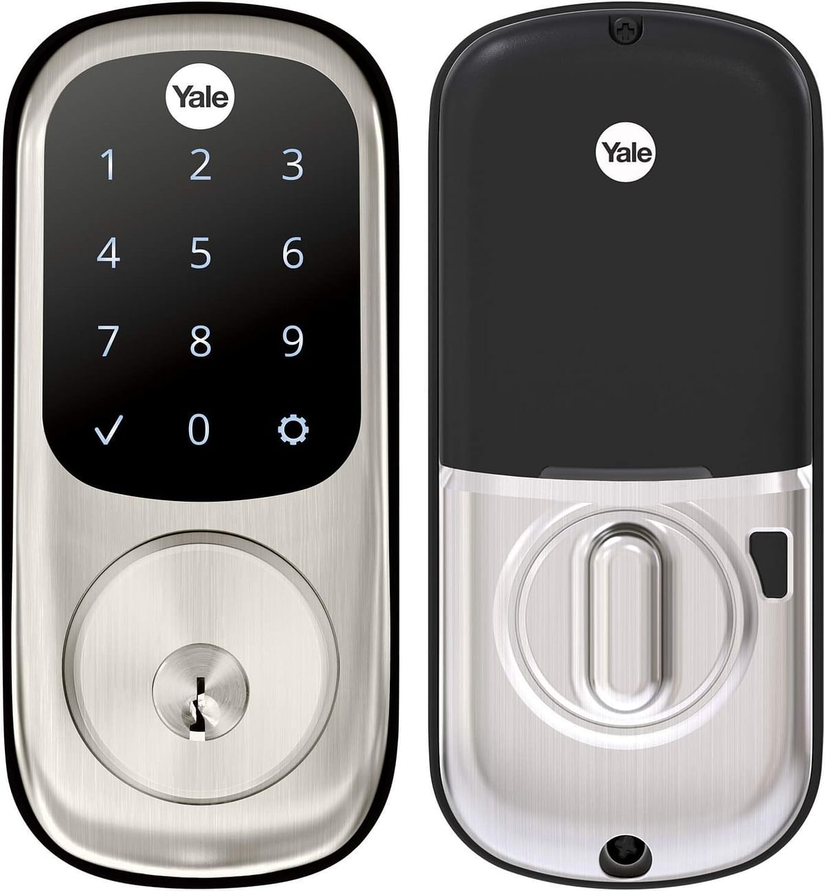 Yale Assure Lock - Touchscreen Keypad Door Lock in Satin Nickel