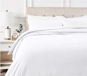 Hotel Linen Klub Deyarco Princess White Stripe Microfiber Quilt King 220 X 260 cm,White