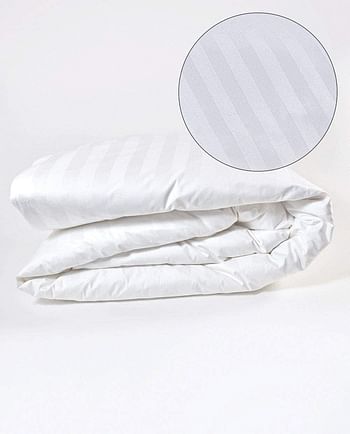 Hotel Linen Klub Deyarco Princess White Stripe Microfiber Quilt King 220 X 260 cm,White