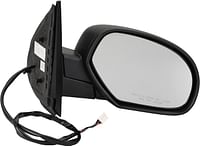 Dorman 955-1481 Passenger Side Power Door Mirror - Heated/Folding Compatible with Select Cadillac/Chevrolet/GMC Models, Black, Small