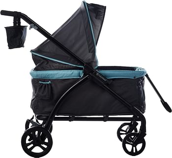 BABYTREND 2-In-1 Tour Lte Stroller Wagon Desert Blue, WG02E14A