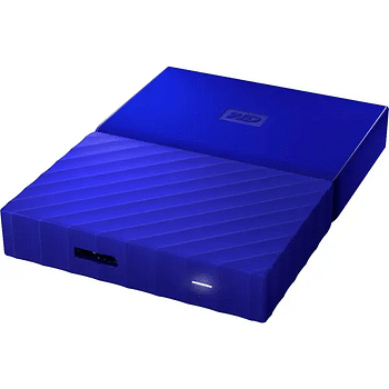 Western Digital My Passport Portable Hard Drive 2TB (WDBYFT0020BBL-WESN) Blue