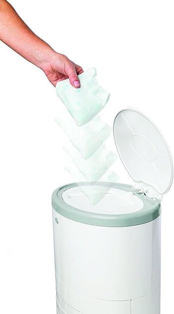 Dekor Plus Diaper Pail Refills | 2 Count | Most Economical Refill System | Quick & Easy to Replace | No Preset Bag Size – Use Only What You Need | Exclusive End-of-Liner Marking | Baby Powder Scent