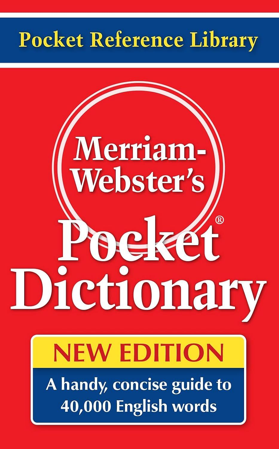 Merriam Webster's Pocket Dictionary Flexibound – 11 November 2015 by Merriam-Webster (Editor)