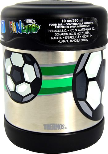 Thermos®- Funtainer® Stainless Steel Food Jar 290Ml- Football