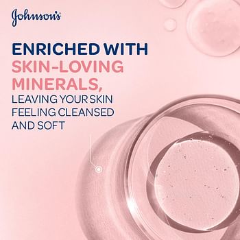 Johnson’s Micellar Wipes Refreshing with Skin-Loving Minerals, Pack of 2x25 Wipes, Suitable for Normal Skin Types, Gentle Makeup Remover Wipes, Hydrates and Cleanses, Safe for Sensitive Eyes