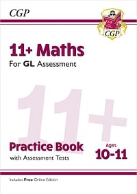 11+ كتاب تدريبي للرياضيات واختبارات التقييم - للأعمار من 10 إلى 11 عامًا (مع إصدار عبر الإنترنت) غلاف ورقي