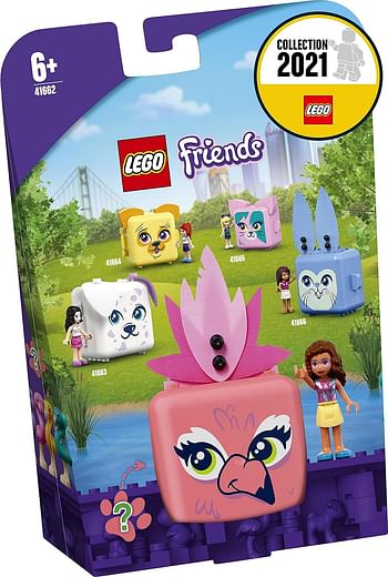 LEGO-Friends Olivia’s Flamingo Cube 41662 Building Kit (41 Pieces)