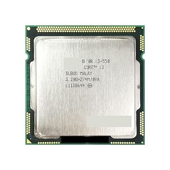 أنتل معالج وحدة المعالجة المركزية Core I3-550 I3 550 3.2 جيجا هرتز ثنائي النواة 4M 73W LGA