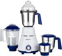 Bajaj Rex 750W Mixer Grinder, White/Blue