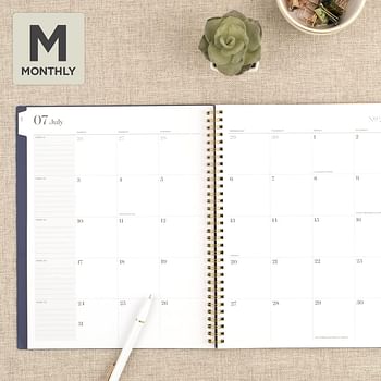 Cambridge 2022-2023 Planner Weekly & Monthly Academic 8-1/2" x 11" Large WorkStyle Classic 1606-905A-58 - Navy