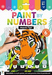 Hinkler Majestic Tiger Paint By Numbers Kit