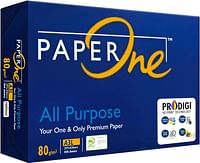 PaperOne™ All Purpose Premium Copy Paper, 80 GSM, A3 Size, 500 sheets ream