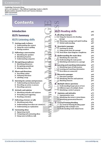 دليل كامبريدج لكتاب الطالب IELTS مع الإجابات مع DVD-ROM (كامبريدج الإنجليزية) - غلاف ورقي عادي