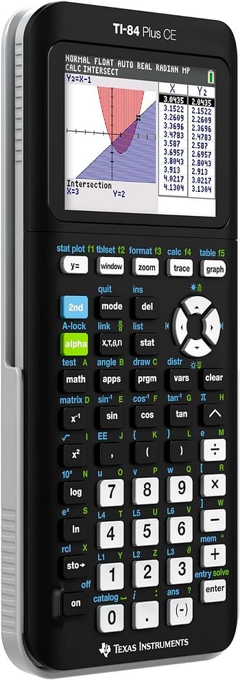 Texas Instruments (TI-84 Plus CE) Graphics Calculator Black