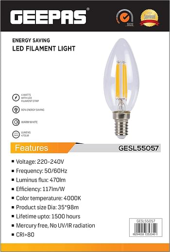 Geepas Energy Saving Lamp