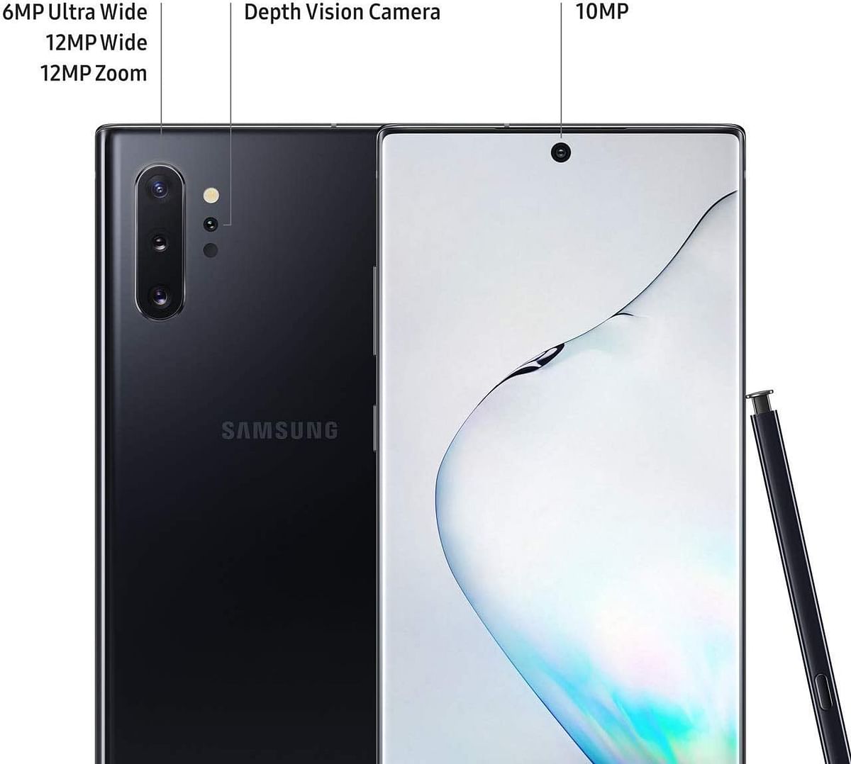 Samsung Galaxy Note 10 Plus 5G Single sim 8GB Ram 256GB Aura Black