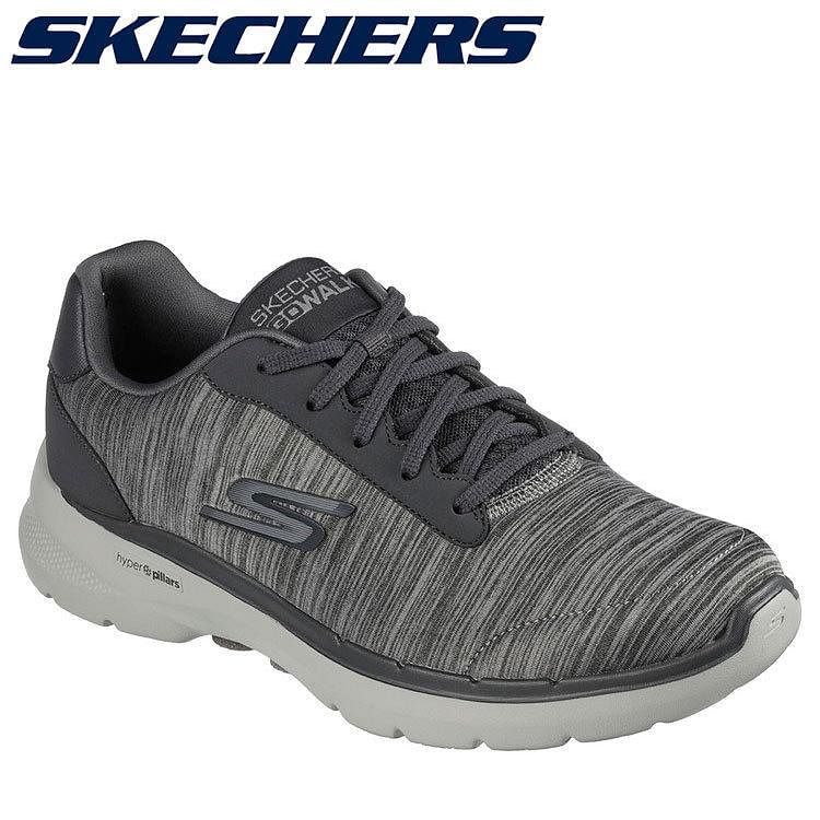 حذاء Skechers Go Walk 6 DESCANT 216211 Char للرجال مقاس US  8.5/ 42 EU