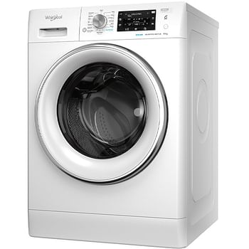 Whirlpool Front Loading Washing Machine 9 kg -FFD 9469 CV GCC -White