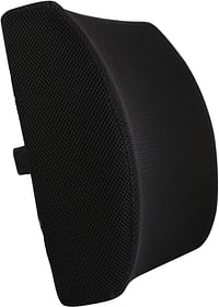 Littlesun Premium Comfort Seat Cushion – Non-Slip Orthopedic 100% Memory Foam Coccyx Cushion for Tailbone Pain – Cushion for Office Chair Car Seat – Back Pain & Sciatica Relief (Back cushion)