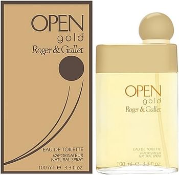 ROGER & GALLET Open Gold Eau De Toilette For Men, 100 ml