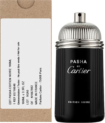 Cartier Pasha Edition Noire Edt 100Ml Tester