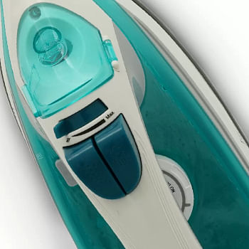 Impex Steam IBS 403 Iron Box with Ceramic Coated Plate and Water Spray Function White-Blue