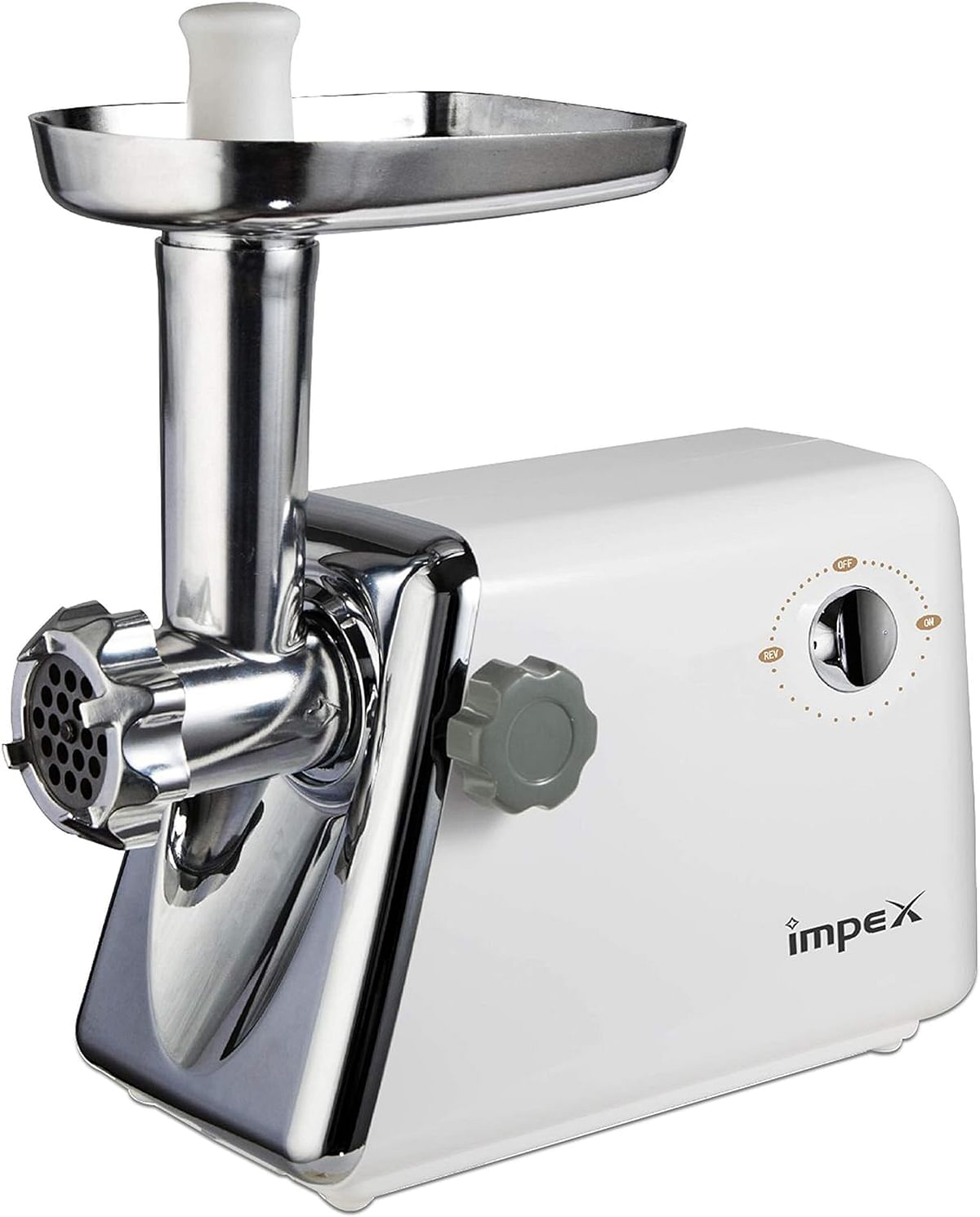 Impex Turbo Power Meat Grinder 1800.0 W MG 3801 White/Silver