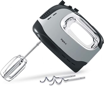 Impex 5-Speed Control With Turbo Function Hand Mixer 300 W HM 3301 Black/Silver