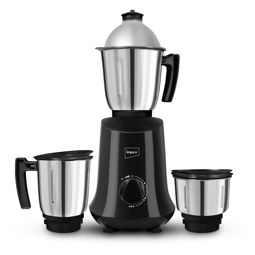 Impex 3-In-1 Mixer Grinder 750.0 W BL 390 Black