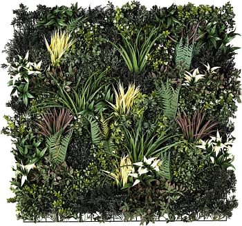 Nearly Natural Greens & Fern Artificial Living Wall, 3 model: 6406