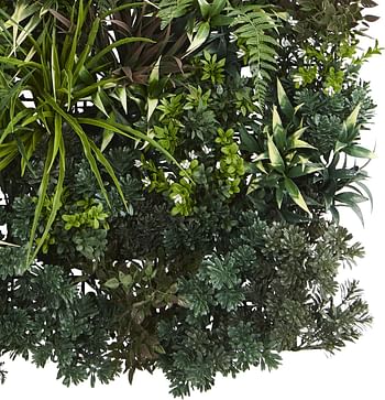 Nearly Natural Greens & Fern Artificial Living Wall, 3 model: 6406