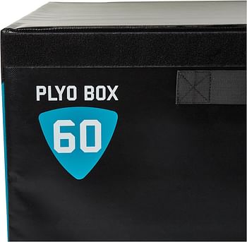 LIVEUP Soft Plyo Metric Boxes Size-60 Blck Lp8151-Xl @Fs