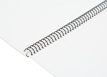 Maxi Spiral Sketch Book White A3 (297x420mm) 110Gsm 20 Sheets,Assorted Colour. Per Pc