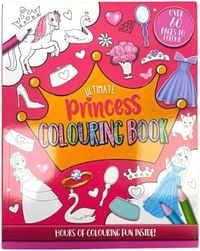 Eurowrap Princess Colouring Book-36S Fsc