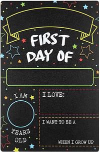 GSM Brands Double faces board for the First and Last Day of School - 12 inches x 7.9 inches