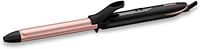 BaByliss Rose Quartz 19mm Curling Tong | Advanced Ceramics Ultra-Fast Heat Up Hair Curling Iron | Non Ionic 2.5m Swivel Cord | 6 Heat Settings From 160°C-210°C With Auto Shut Off | C450SDE (Rose Gold)