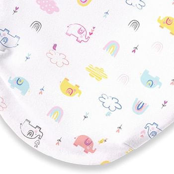 Summer Infant Swaddle me Original Elephants and Rainbows for 0-3 Months -Multicolor