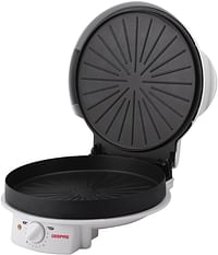 Geepas-Portable Design 1800W Pizza Maker with 32 Cm Non-stick Baking Plate & Power-On Indicator GPM2035