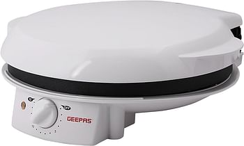 Geepas-Portable Design 1800W Pizza Maker with 32 Cm Non-stick Baking Plate & Power-On Indicator GPM2035