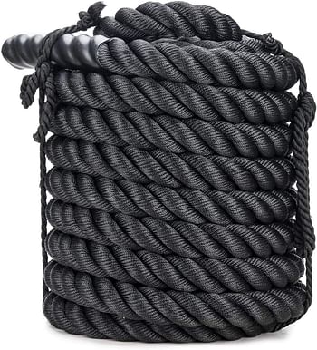 Max Strength Proffessional Battle Rope 50mm Strength Training Training Undulation Fitness Exercise 9 Meters