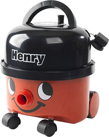 Casdon Little Henry Vacuum Toy for Children Aged 3+, Red/Black, 23.7 x 22.55 23.5 cm, 580