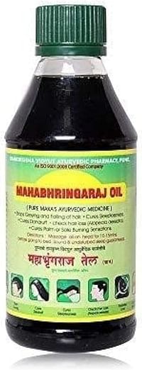 Mahabhringraj Ramakrishna Pharma Scalp Massaging Oil - 200 ml