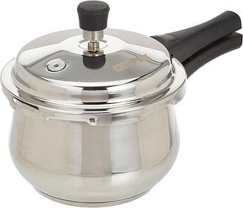 Geepas 3L Stainless Steel Pressure Cooker - Silver