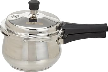 Geepas 3L Stainless Steel Pressure Cooker - Silver