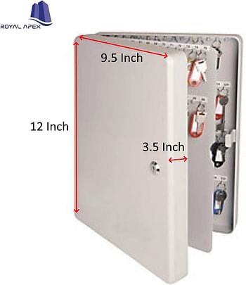 Royal Apex Lockable Key Cabinet Security Key Box -150 Keys