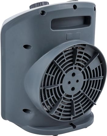 Geepas-Fan Heater with 2 Heat Setting, GFH28520 | Adjustable Thermostat | Cold/ Warm/ Hot Wind Selection | Overheat Protection | Power Indicator Light